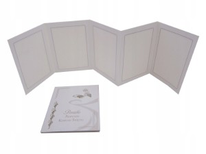 Album jamnik 15x21 Komunia na 5 zdjęć pion.