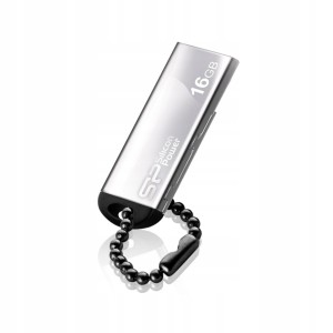 Silicon Power TOUCH 830 16GB USB 2.0 SILVER stal n