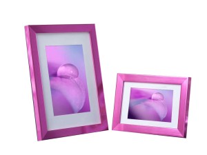 Ramka IBIZA 15x21 cm | Różowa