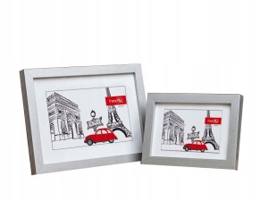 Ramka JAPAN 13x18 cm | Srebrna