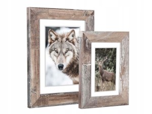 Ramka BERGEN 10x15 cm | Brąz przecierany