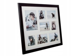 Ramka galeria NARVIK 41x51 cm | Czarna