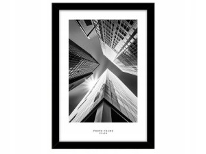 Ramka FLORYDA 50x70 cm | Czarna