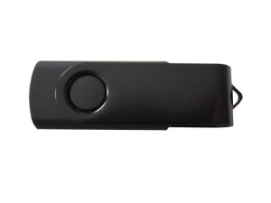 Pendrive Metalowy 16GB USB 3.0 | Czarny + grawer 