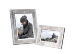 Ramka NARVIK 15x21 cm | Biała Przecierana