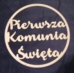 Koło "Pierwsza Komunia Święta" 60cm | KM-2