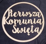 Koło "Pierwsza Komunia Święta" 60cm | KM-3