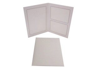 Album jamnik 15x21 z 10x15 Biały na 3 zdjęcia