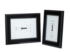 Ramka MALMO 10x15 cm | Czarna