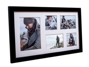 Ramka galeria NARVIK 27x51 cm | Czarna