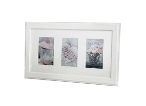 Ramka galeria MALMO 23x46 cm | Biała