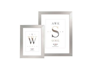 Ramka SANREMO 10x15 cm | Srebrna Jasna