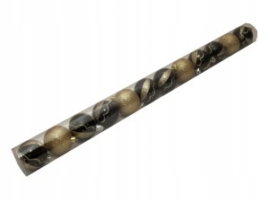 Bombki nietłukące ZDOBIONE Mix 6cm. Tuba 12szt