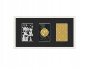 Ramka Galeria Kyoto 23x46 SZKŁO Biała Deska