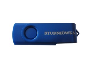 Pendrive Metalowy STUDNIÓWKA 16GB USB 3.0 | Granatowy