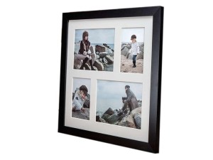 Ramka galeria NARVIK 39x39 cm | Czarna