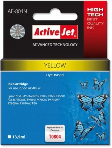 Tusz Activejet AE-804N zamiennik Epson T0804