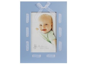 Ramka metalowa ozdobna 13x18 SZKŁO C20 BLUE