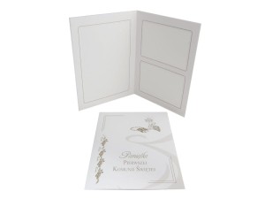 Album jamnik 15x21 z 10x15 Komunia na 3 zdjęcia