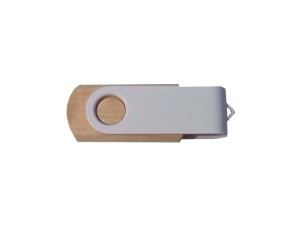 Pendrive Metalowy 32GB USB 3.0 | Sosna/Biały + grawer