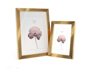 Ramka PRAGUE 13x18 cm | Złota postarzana