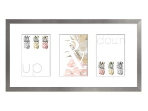 Ramka galeria SANREMO 23x46 cm | Srebrna