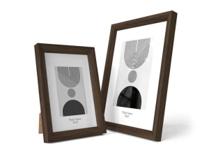 Ramka ETNA 15x21 cm | Brązowa