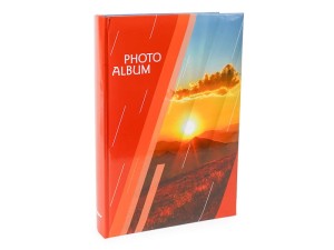 Album wkładany szyty 10x15/300 RAY | Pomarańczowy