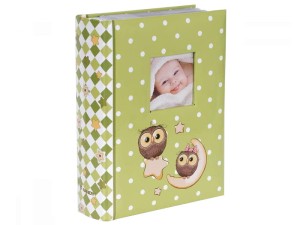 Album wkładany szyty 10x15/300 Owls 2S