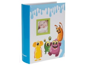 Album wkładany szyty 10x15/300 SPOOKIES | Niebieski 