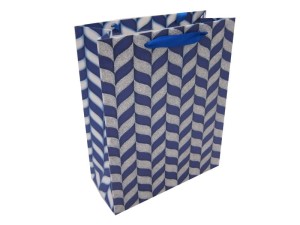 Torebka prezentowa 1szt Ozdobna z brokatem 44x31x12 