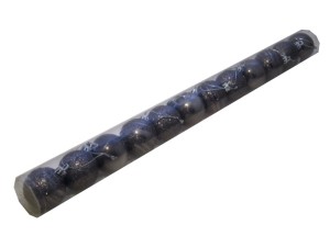 Bombki nietłukące BRĄZOWE 5cm. Tuba 12szt.