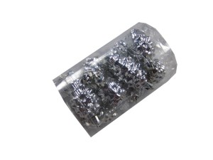 Bombki szyszki SREBRNE 6cm Tuba 12szt.